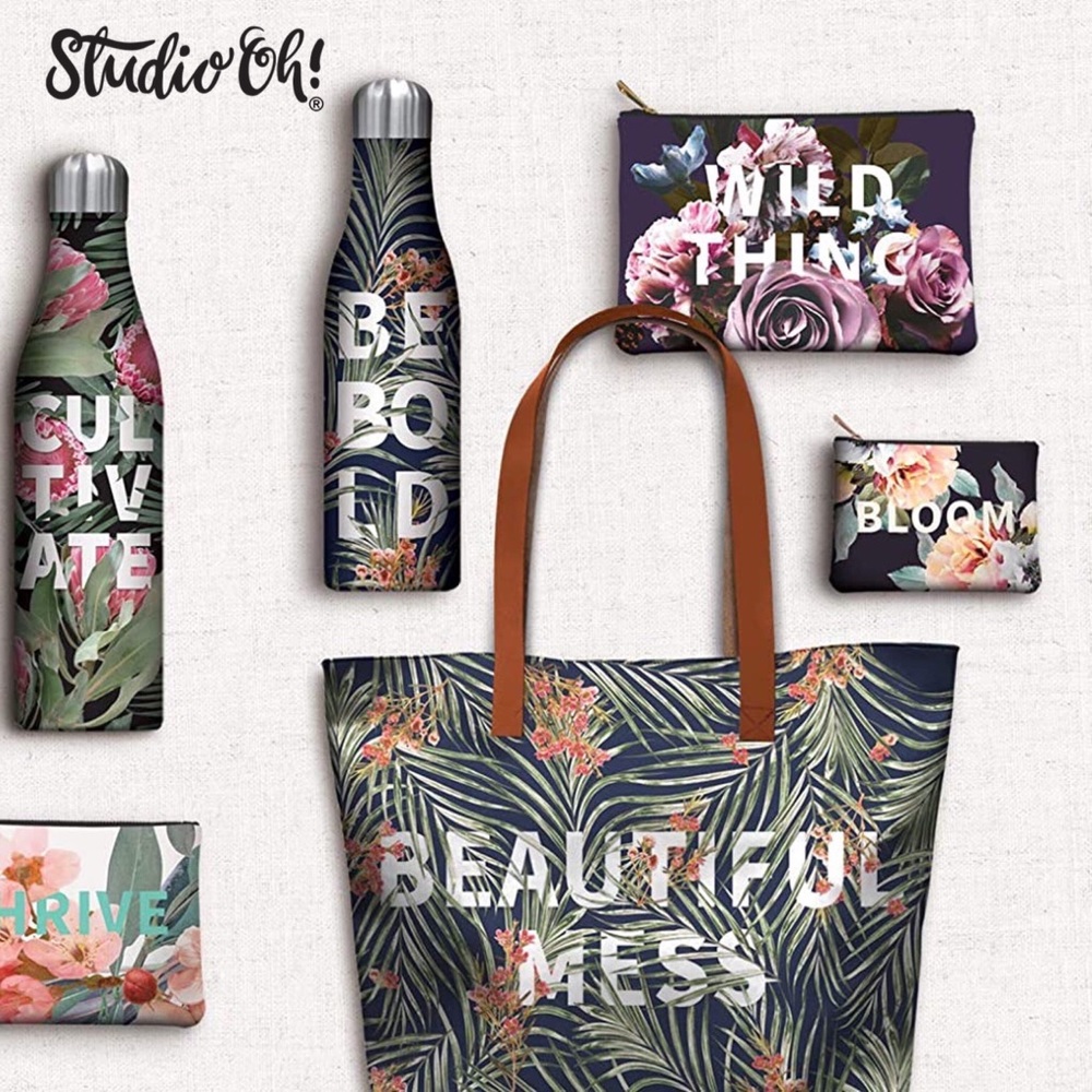 Studio Oh! Small Bloom Zippered Pouch